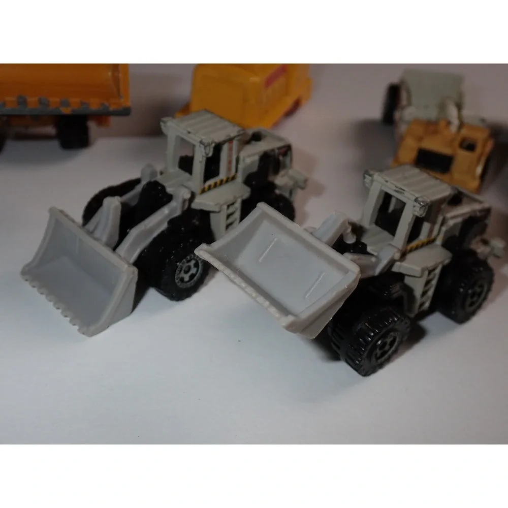 Lot Matchbox Construction Vehicles ertl Diecast & Plastic Backhoe, Bulldozer etc